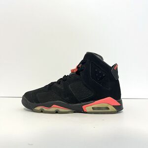 2014 Nike Air Jordan VI 6 Retro Infrared Black Red GS 384665-023 Rare VTG 5.5Y